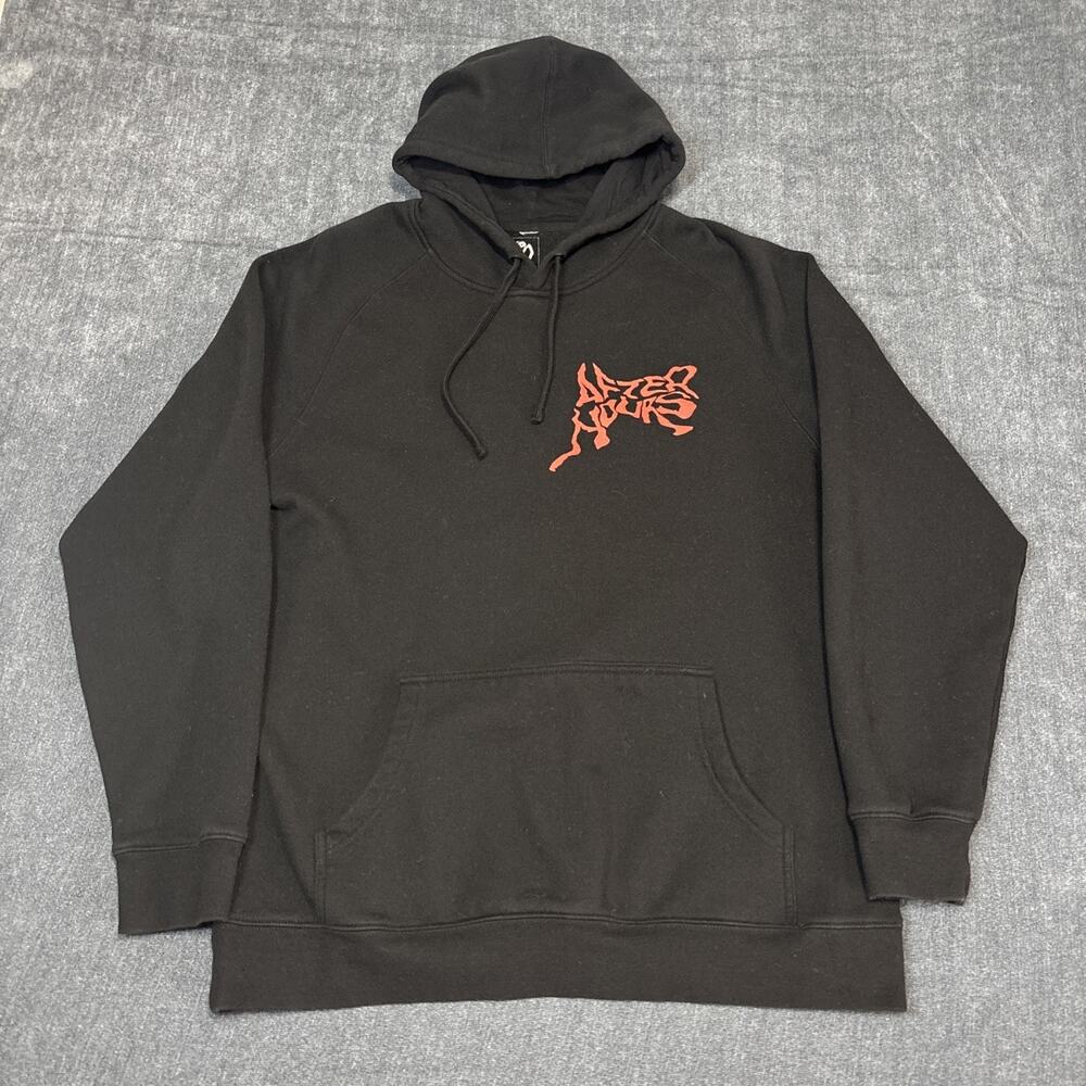 The Weeknd Mens Hoodie Size XL Black After Hours Blinding Lights